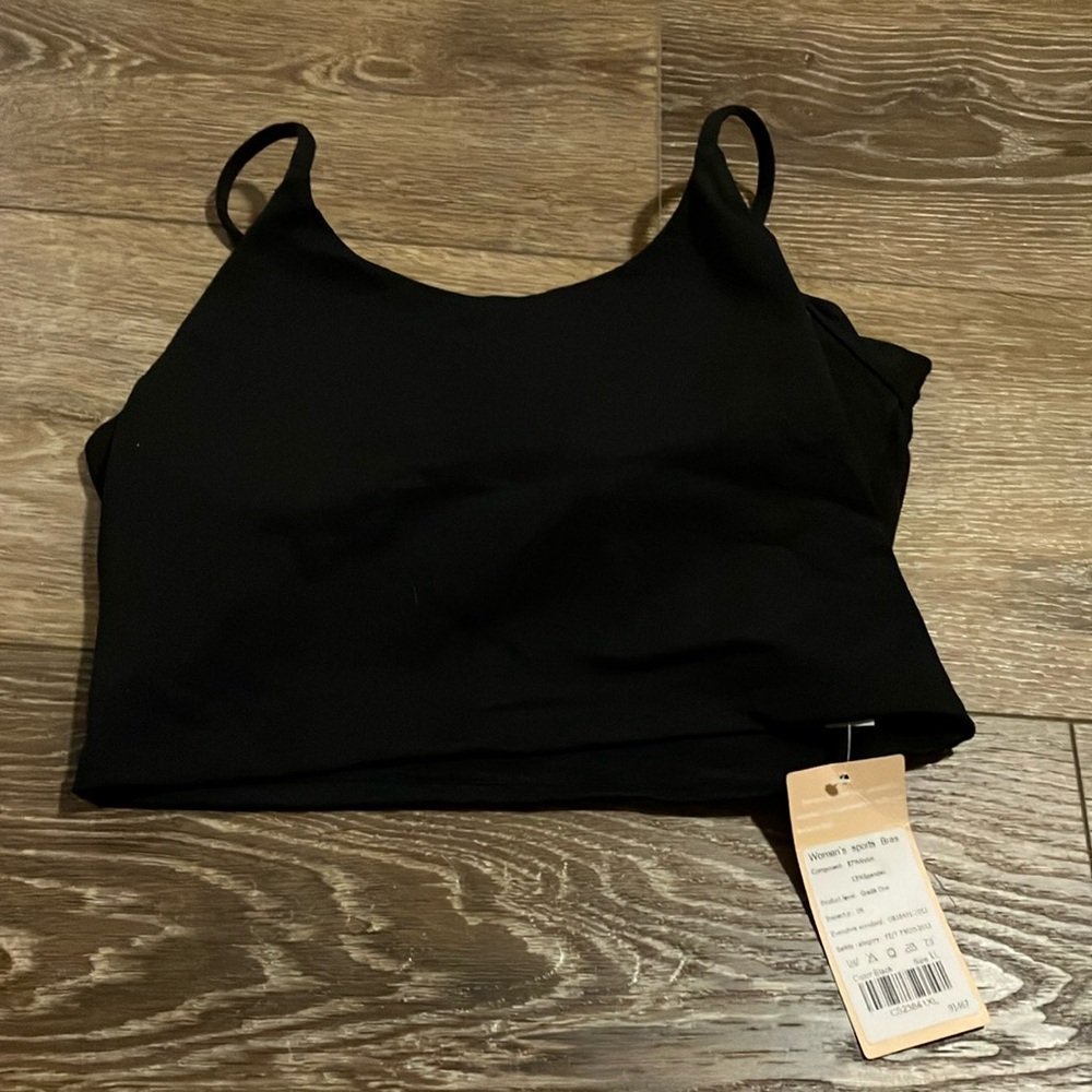 Brand New Yoga Tank with built in bra Size XL